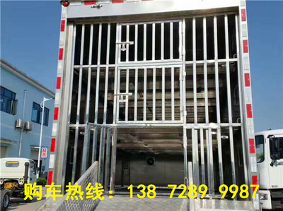 解放J6F密封雙層拉豬車 高效畜禽運輸解決方案，現(xiàn)車優(yōu)價供應